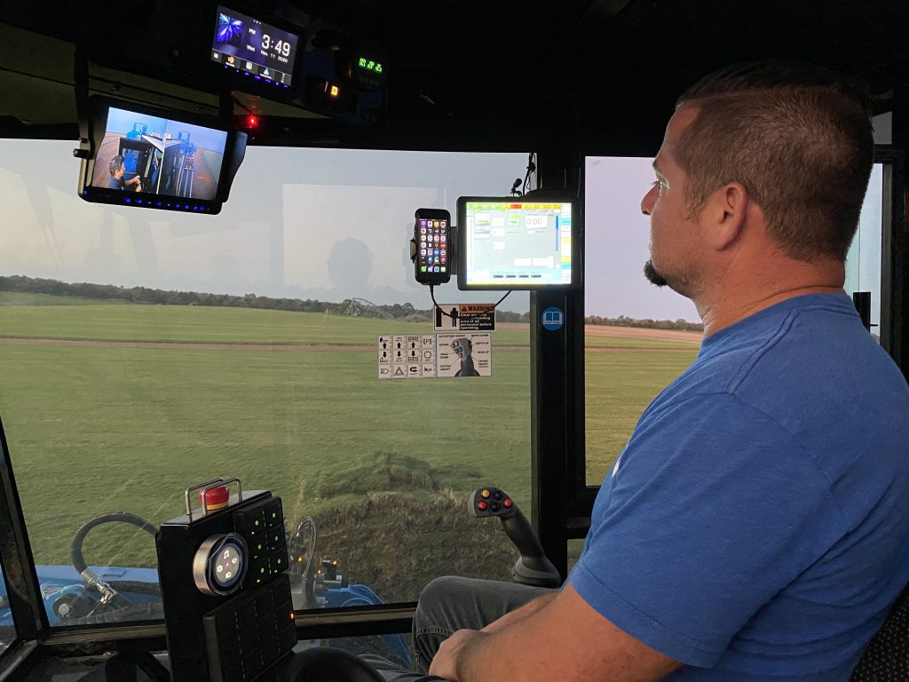 Operator in ProSlab 160 cab