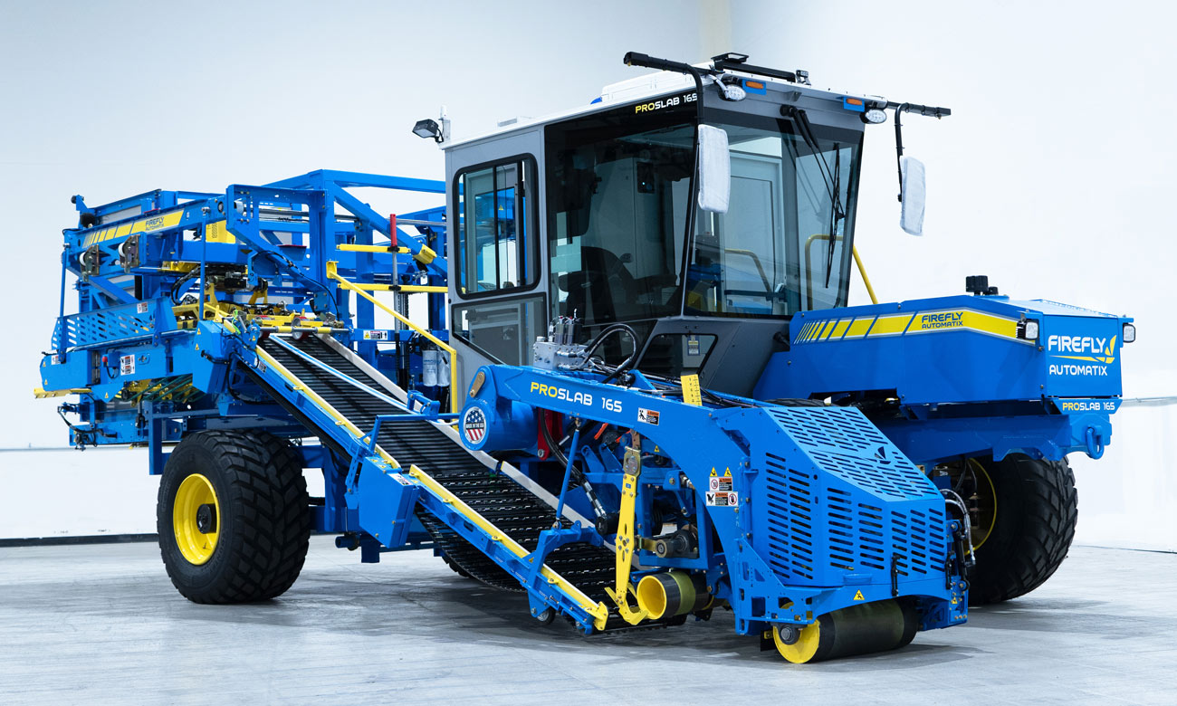 FireFly Automatix ProSlab 165 turf harvester