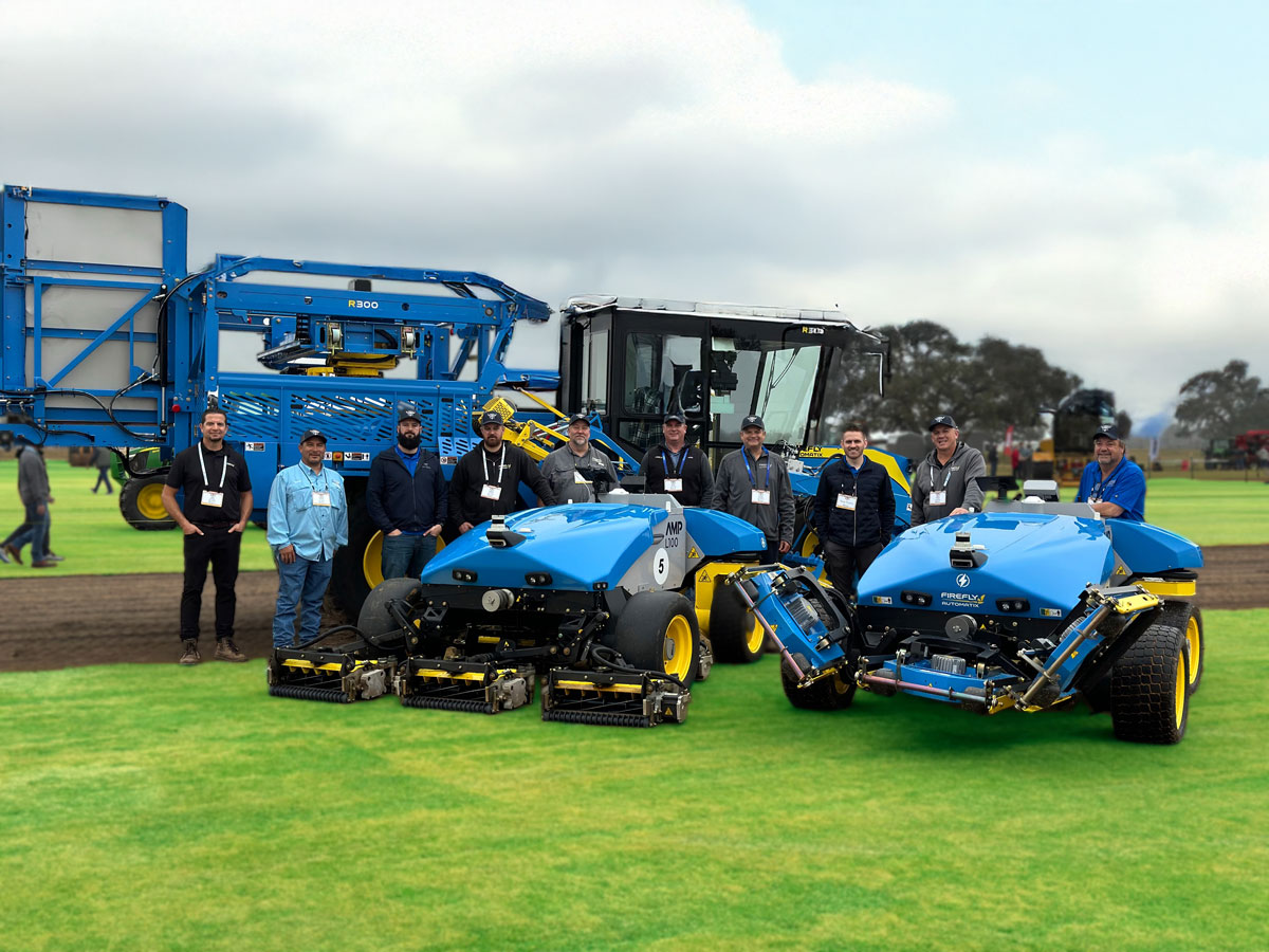 FireFly team with machines