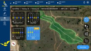 Beta tag shown on the 50/50 pattern type in QuickPlan’s Select Pattern Type screen.