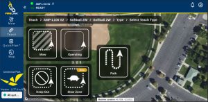 FireLink Teach screen featuring the new Beta version of Slow Zones.